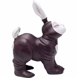 Skarbonka FETISH BUNNY STANDING - burgundowy