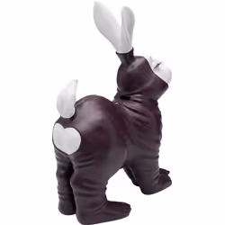 Skarbonka FETISH BUNNY STANDING - burgundowy