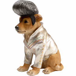 Skarbonka KING DOG - brązowy/srebrny