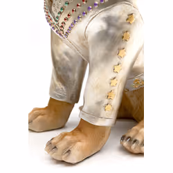 Skarbonka KING DOG - brązowy/srebrny