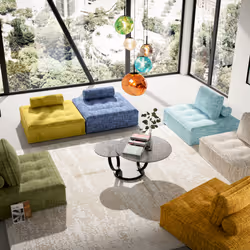 Element sofy modułowej PORTOFINO - szary