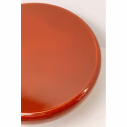 Stolik kawowy okrągły RICI COLORE 60 cm - czerwony