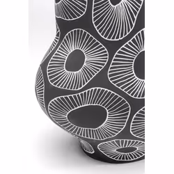 Wazon ANEMONE 33 cm - szary