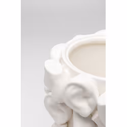 Wazon BODY PARTS - biały