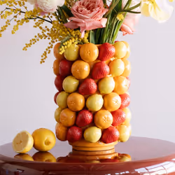 Wazon FRUIT PARADE 33 cm - wielokolorowy