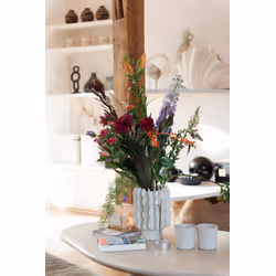 Wazon z porcelany VIENTO 26 cm - biały