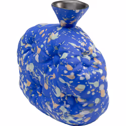 Wazon COLORE BLOB 22 cm - niebieski