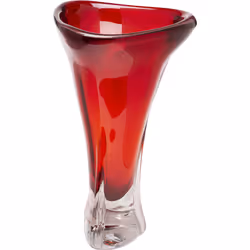 Wazon szklany SALUT 36 cm - czerwony