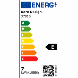 Żarówka LED Ø6x11 cm - transparentny