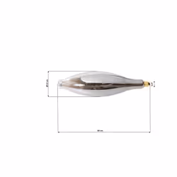 Żarówka LED 12x43 cm - transparentny