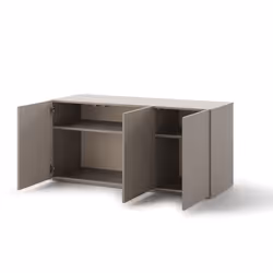 Komoda 3-drzwiowa WOOW WO-07 - clay grey