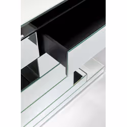 Konsola z szufladami BRICK MIRROR - lustrzany