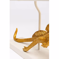 Lampa stołowa IGUANA - złoty/biały