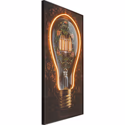 Obraz ART BULB LED 80x120