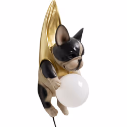 Lampa ścienna HERO DOG - złoty