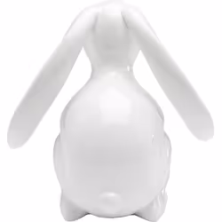 Figurka dekoracyjna MOON HARE 30 cm - biały