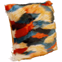 Poduszka dekoracyjna GLAMMER COLORE 45x45 - wielokolorowy
