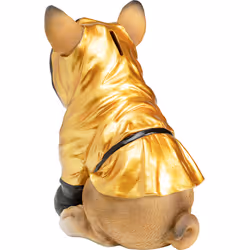 Skarbonka BOXING DOG - złoty/czarny