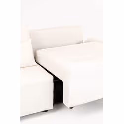 Sofa rozkładana FRIDOLIN - kremowa biel