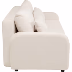 Sofa rozkładana FRIDOLIN - kremowa biel