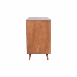 Komoda drewniana z szufladami PQ-PR14-MWL w jodełkę - mango orzech włoski