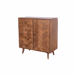 Komoda 85 cm PARQUET - mango orzech włoski