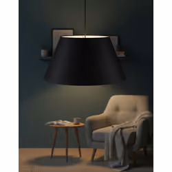 Abażur do lampy wiszącej czarny