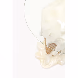 Stół bistro ICE CREAM Vanilla 48 cm - beżowy