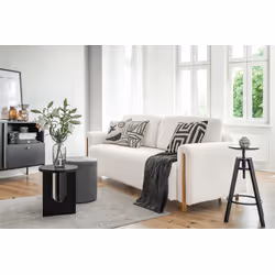 Sofa rozkładana ARCADOVA dębowe nogi
