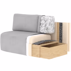 Sofa rozkładana LILANA
