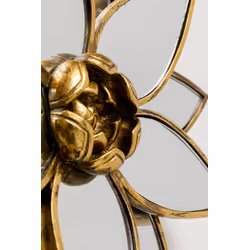 Dekoracja ścienna LOTUS MIRROR - złoty