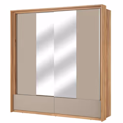 Szafa 2-drzwiowa IMPRESSIO 63 210 cm - dąb mauvella/congo