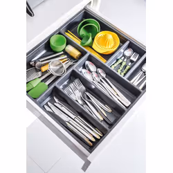 Wkład SKY 600 do szuflady Legrabox o wymiarach 522 x 474/ antracyt PEKA