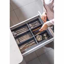Wkład CLASSICO 450/ wymiar 390 x 490/ antracyt PEKA
