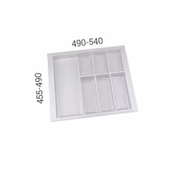 Wkład CLASSICO 600/ wymiar 540 x 490/ biały PEKA