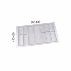 Wkład CLASSICO 900/ wymiar 840 x 490/ biały PEKA