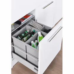 Kosz na odpady PULLBOY VARIO 600/ wys. 320/ 2x17+2x8 PEKA