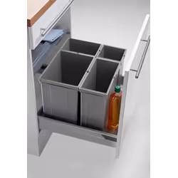 Kosz na odpady PULLBOY VARIO 600/ wys. 320/ 17+11+8+5 PEKA