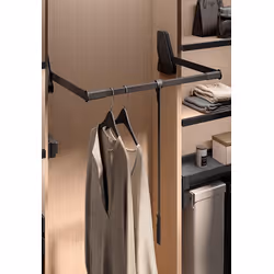 CONERO - pantograf/ 445-628 mm/ 0,5-12 kg/ czarny PEKA