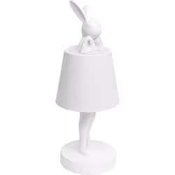 Lampa stołowa ogrodowa RABBIT LED 29 cm - biały