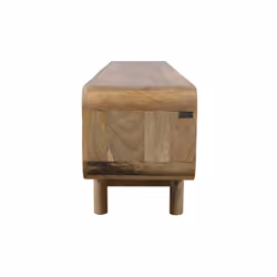 Szafka RTV drewniana z szufladami BARCELONA BC-05-MN 210 cm - mango naturalne