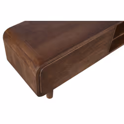 Szafka RTV drewniana z szufladami BARCELONA BC-05-MWL 210 cm - mango orzech włoski