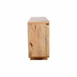 Komoda drewniana 3-drzwiowa EDYNBURG ED-01-MN - mango naturalne