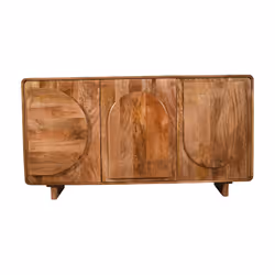 Komoda drewniana 3-drzwiowa EDYNBURG ED-01-CR - mango caramel
