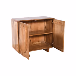 Komoda drewniana 2-drzwiowa EDYNBURG ED-02-CR - mango caramel