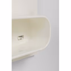 Lustro ścienne z oświetleniem i półką AERO LED 80x141 - biały