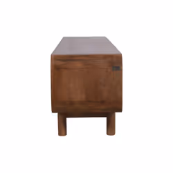 Szafka RTV drewniana z szufladami BARCELONA BC-06-MWL 180 cm - mango orzech włoski