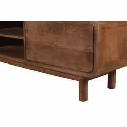 Szafka RTV drewniana z szufladami BARCELONA BC-06-MWL 180 cm - mango orzech włoski