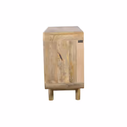 Komoda drewniana 2-drzwiowa BARCELONA BC-02-MN - mango naturalne