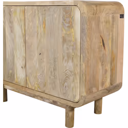 Komoda drewniana 2-drzwiowa BARCELONA BC-02-MN - mango naturalne